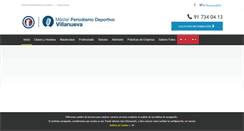 Desktop Screenshot of masterperiodismodeportivovillanueva.com